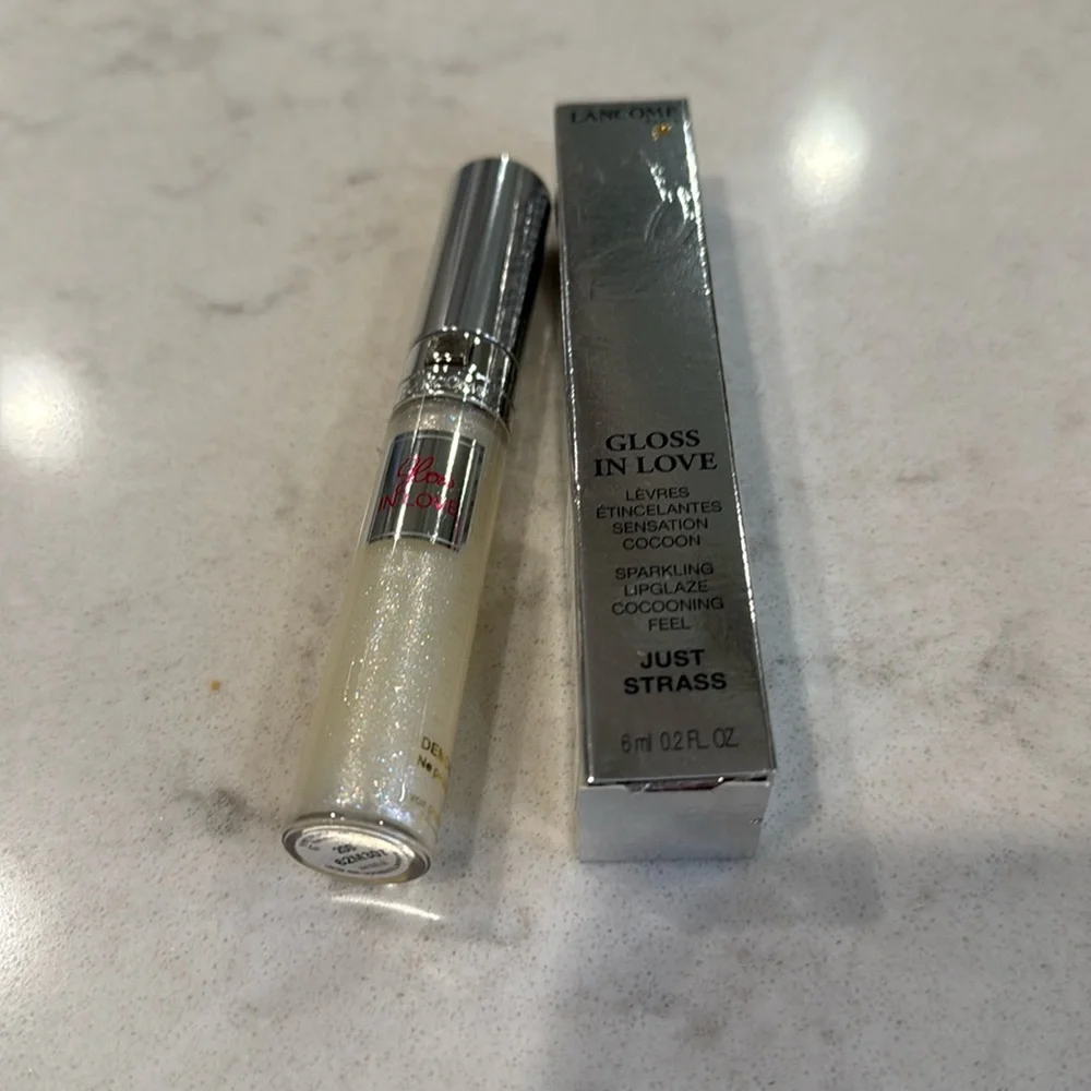 Lancome Gloss In Love Sparkling Lip Glaze 200 Just Strass NIB Lancôme